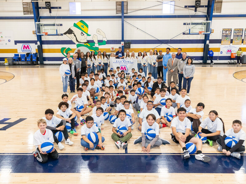 Sun Bowl Basketball Skills Camp Sponsored by Marathon