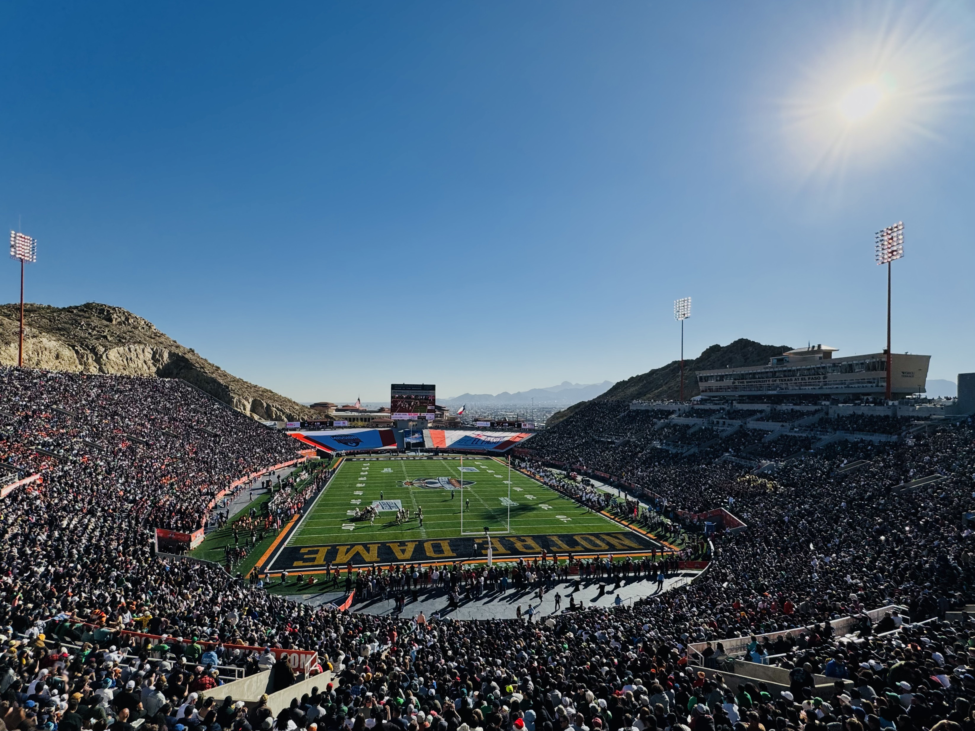 antena del estadio sun bowl