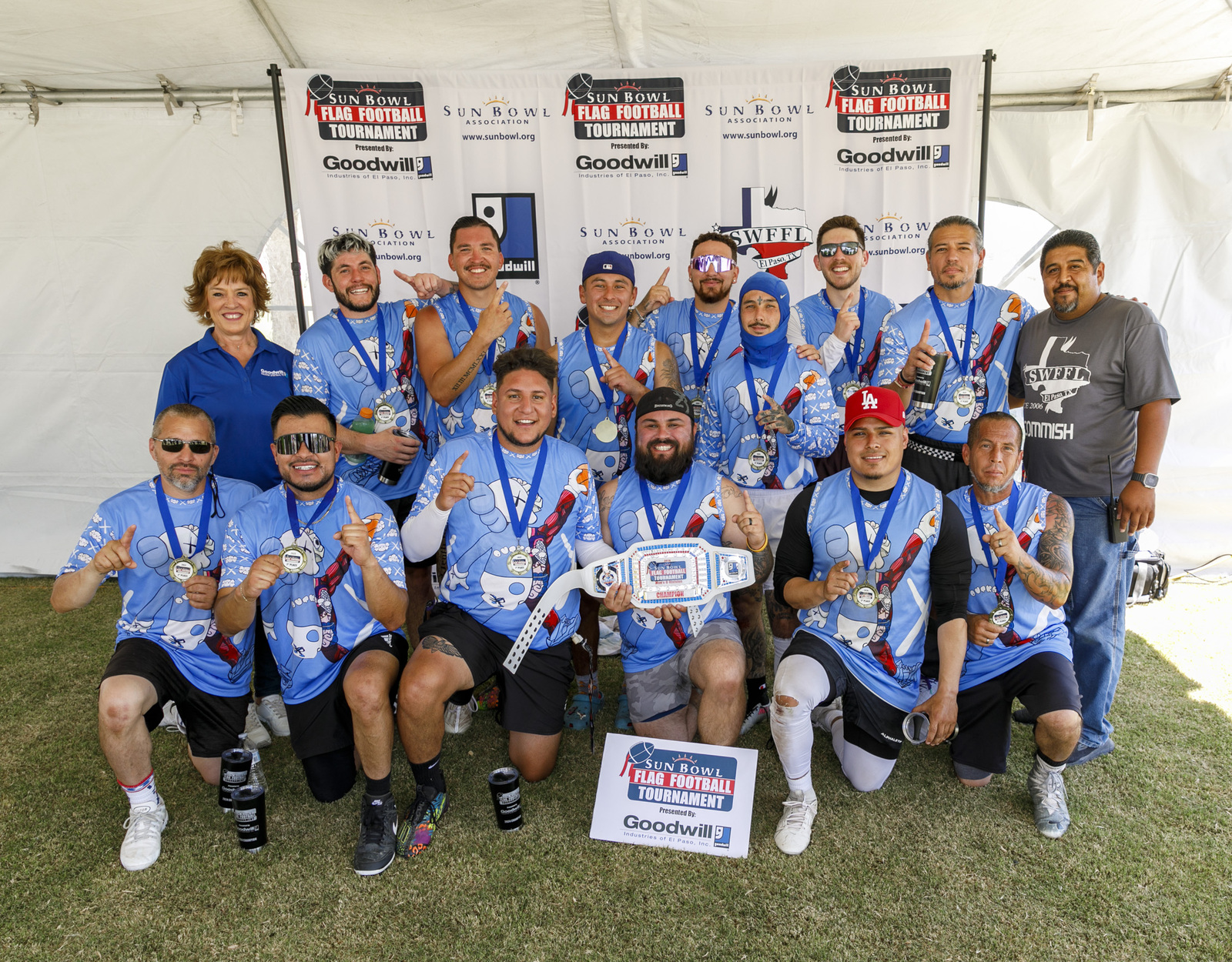 Fourth Annual Sun Bowl Adult Flag Football Tournament presented by Goodwill Industries of El Paso