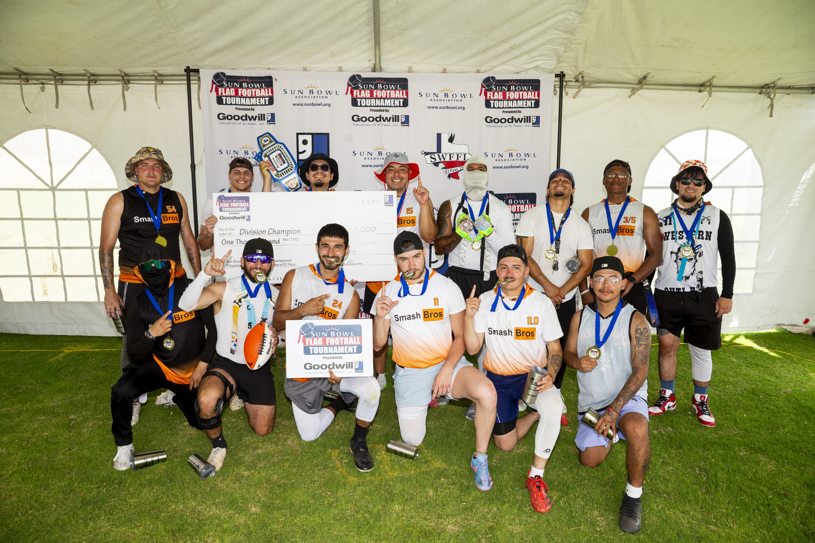 Fifth Annual Sun Bowl Flag Football Tournament presented by Goodwill Industries of El Paso