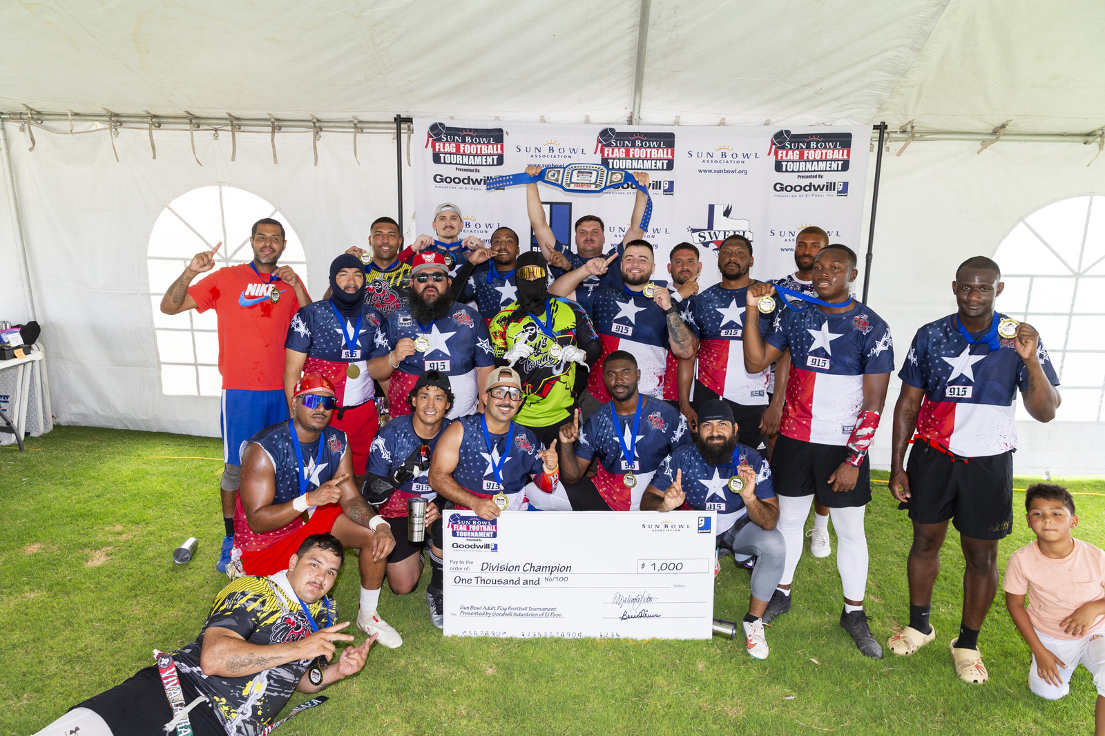 Fifth Annual Sun Bowl Flag Football Tournament presented by Goodwill Industries of El Paso