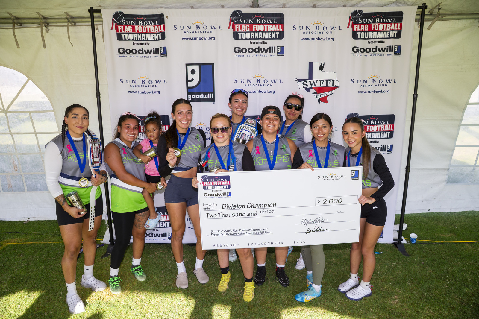 Fifth Annual Sun Bowl Flag Football Tournament presented by Goodwill Industries of El Paso