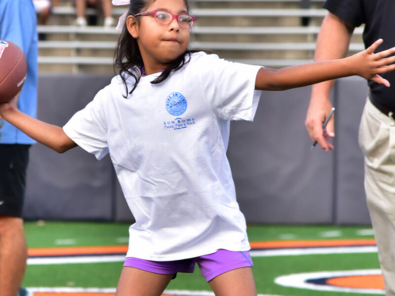 Price’s “Give ‘Em Five” Sun Bowl Punt, Pass & Kick Presented by the City of El Paso Parks and Recreation Set for October 18