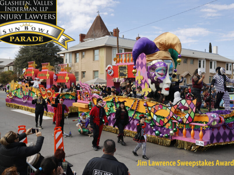 GLASHEEN, VALLES & INDERMAN INJURY LAWYERS SUN BOWL PARADE