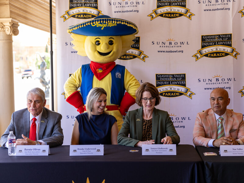 SUN BOWL ASSOCIATION AND GLASHEEN, VALLES & INDERMAN INJURY LAWYERS ANNOUNCE EXTENSION, 2026 PARADE THEME AND GRAND MARSHAL